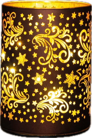 Poinsettia Illuminé Intérieur (Nouveau)
