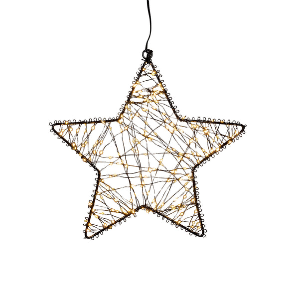 Outdoor Verlichte ster klassiek warm klein (Nieuw)