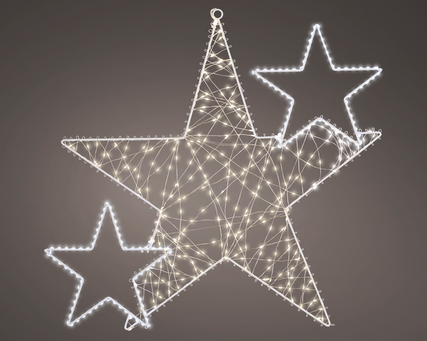 Outdoor Verlichte sterren groot