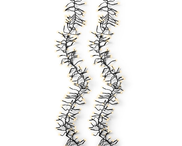 Kerstverlichting cluster soft gold 19 meter (Nieuw)