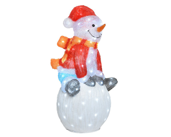 Bonhomme de neige lumineux extérieur