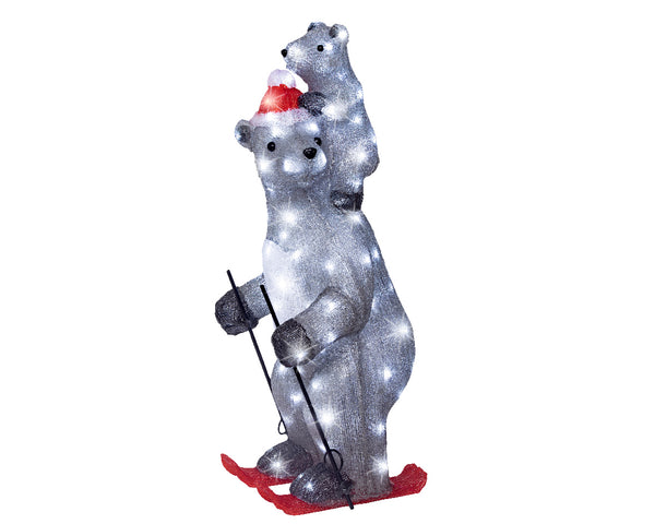 Bonhomme de neige lumineux extérieur