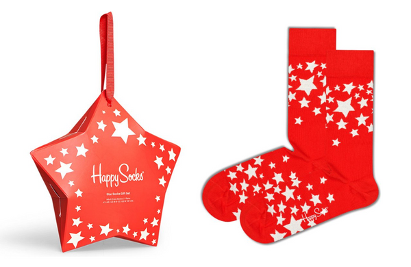 Happy Socks Stars Gift Box (1-pack) Sterren - Unixes - Maat 41-46 (Nieuw)