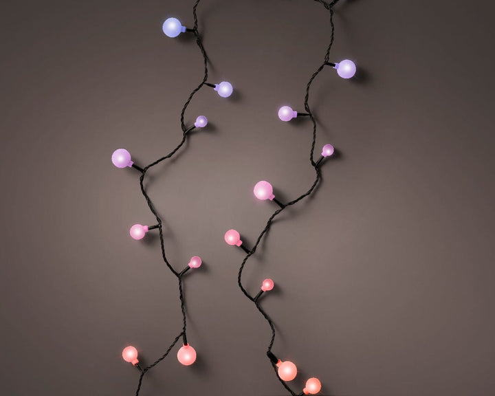 Kerstdecoratie De Smedt Cherry verlichting kleur veranderlijk 9,0 meter (Nieuw)