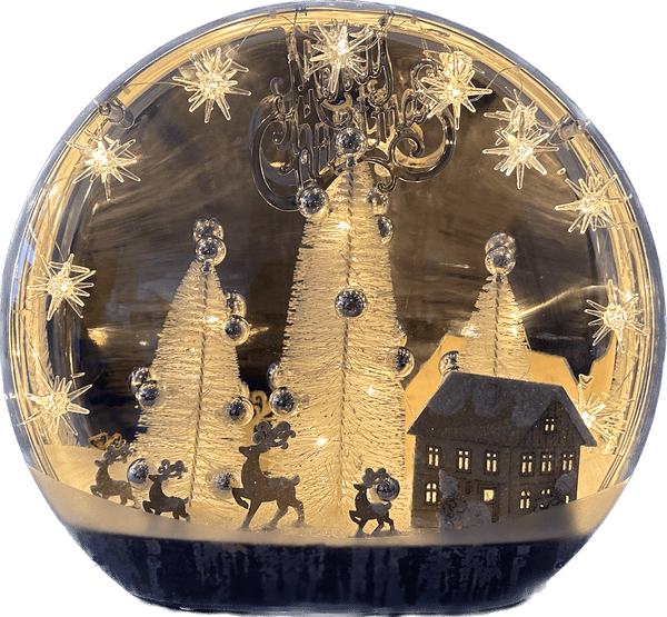 Dekohelden24 Keramische kerstbakker met peperkoek in wit/bruin als set van 2, afmetingen per figuur l x b x h 9 x 6 x 13 cm Dekohelden24 Keramische kerstbakker met peperkoek in wit/bruin als set van 2, afmetingen per figuur l x b x h 9 x 6 x 13 cm