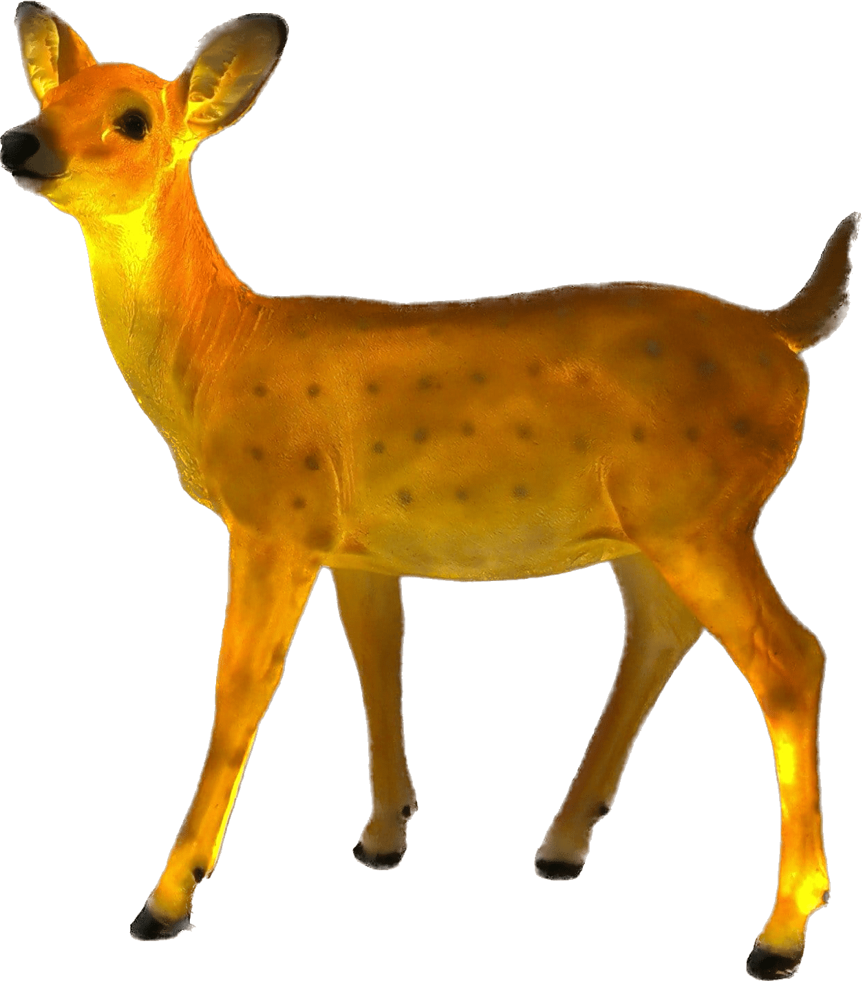 Verlicht Rechtstaand Hert Kerstdecoratie De Smedt