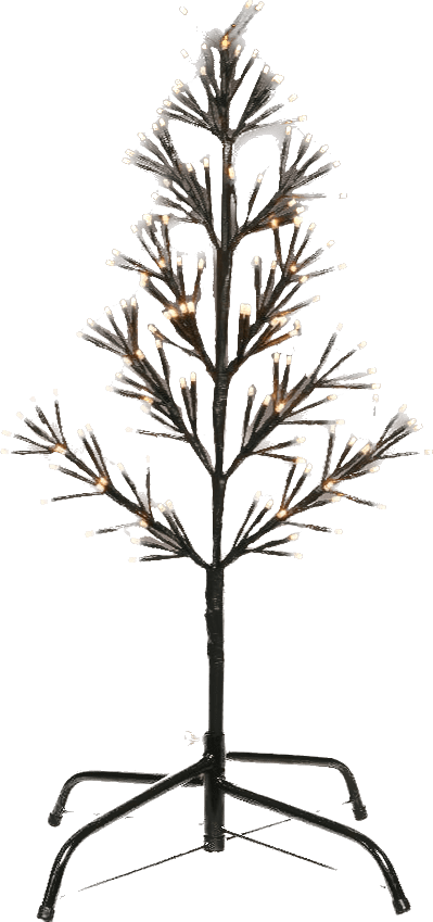 Kerstdecoratie De Smedt Verlichte metalen kerstboom