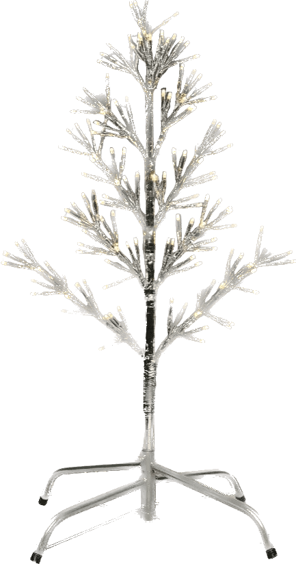 Kerstdecoratie De Smedt Verlichte metalen kerstboom groot