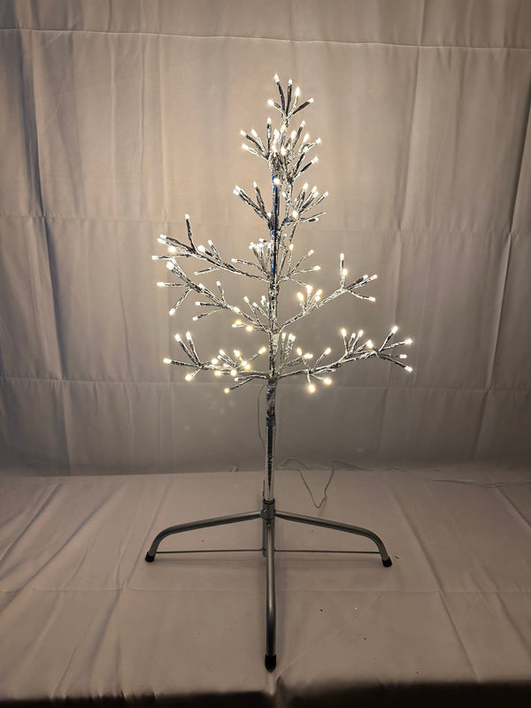 Kerstdecoratie De Smedt Verlichte metalen kerstboom klein